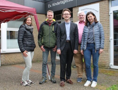 Auch im Sommer schattig – Ein Pavillon für den Kindergarten „Pusteblume“